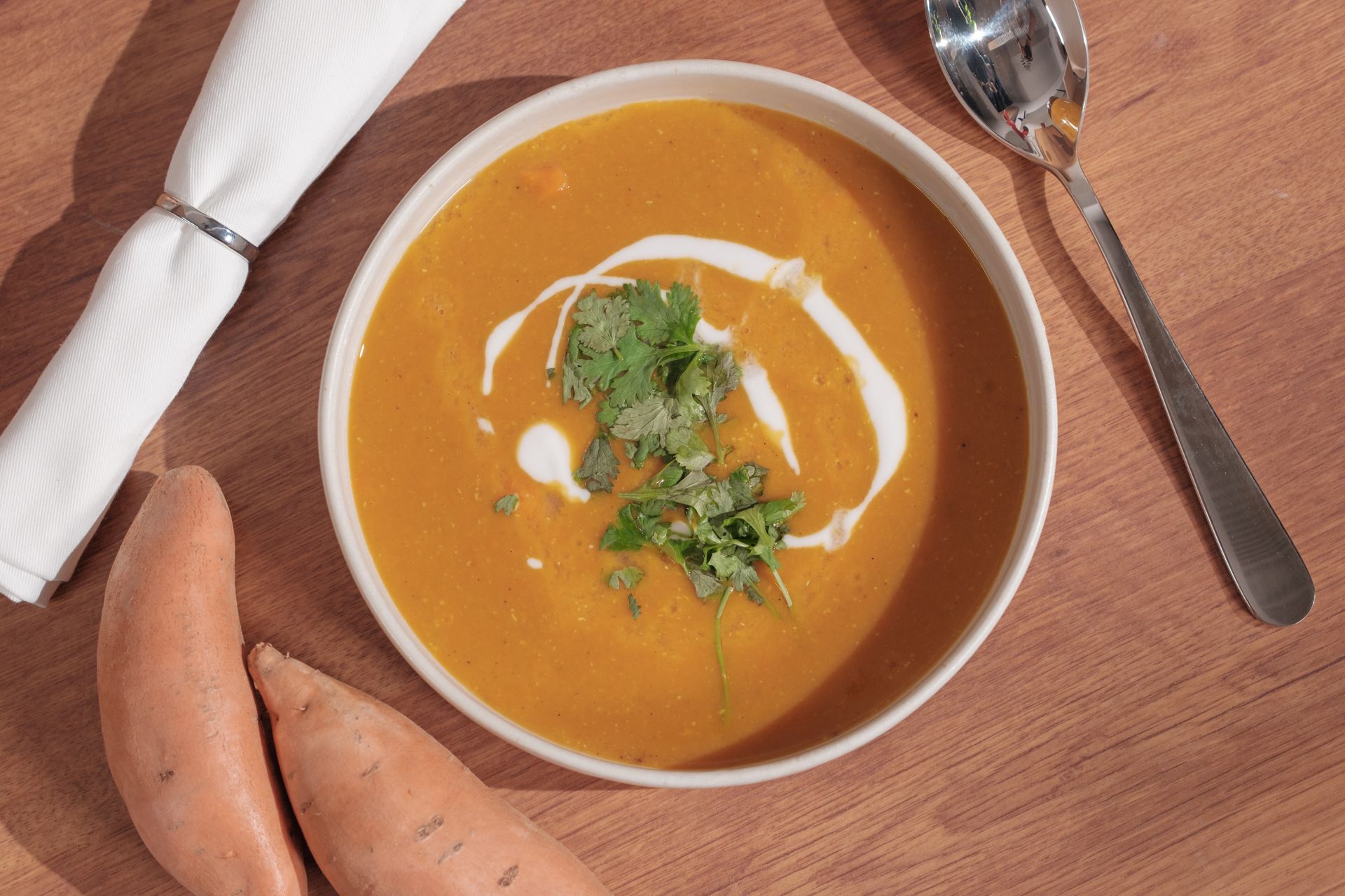 Golden Sweet Potato Soup