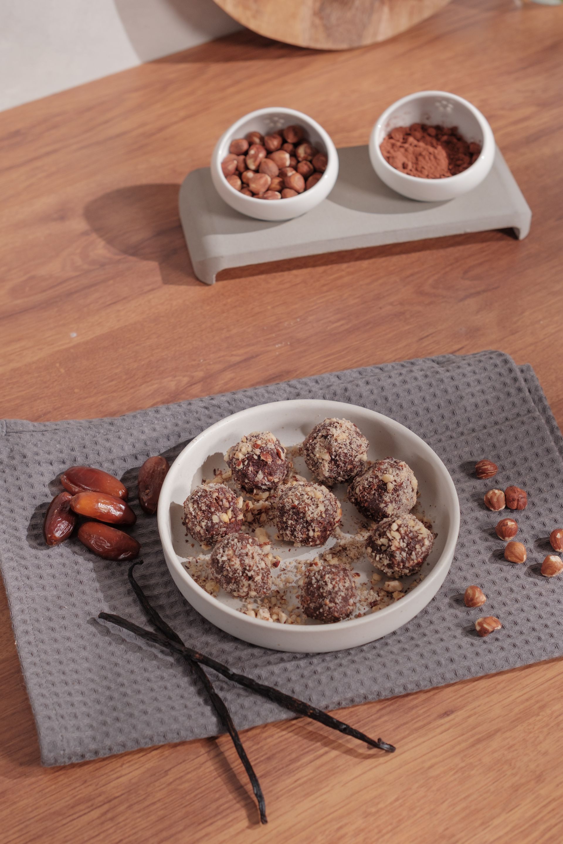 Hazelnut Chocolate Bites