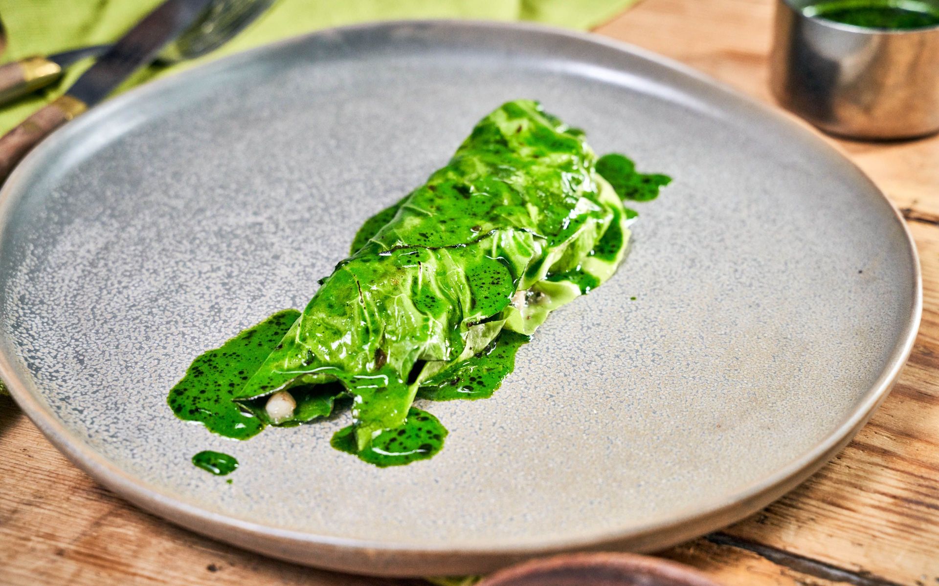 Fallow Deer With Chard