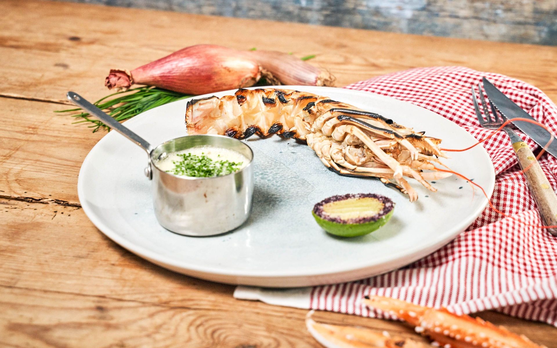 Grilled Langoustine